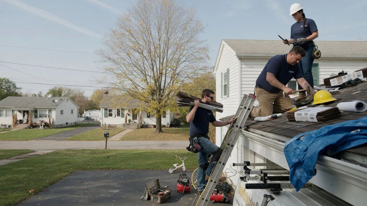 Local Roofing Contractors in Bellmont, IL near me